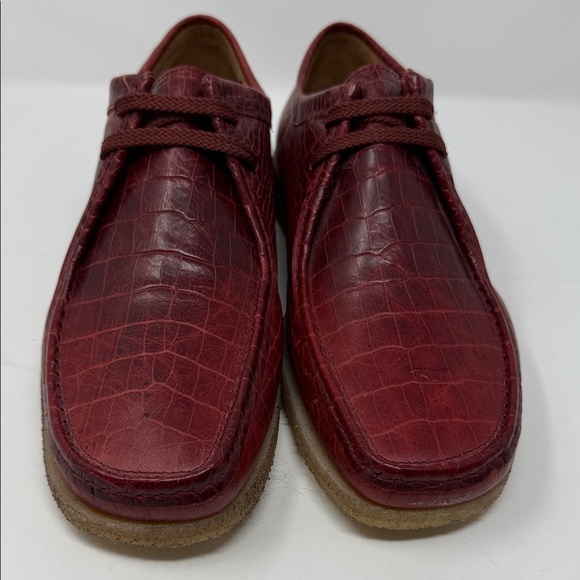 Padmore & Barnes Burgundy JSPoets Made in Portugal Men’s Size 11  Never Worn - Picture 2 of 7